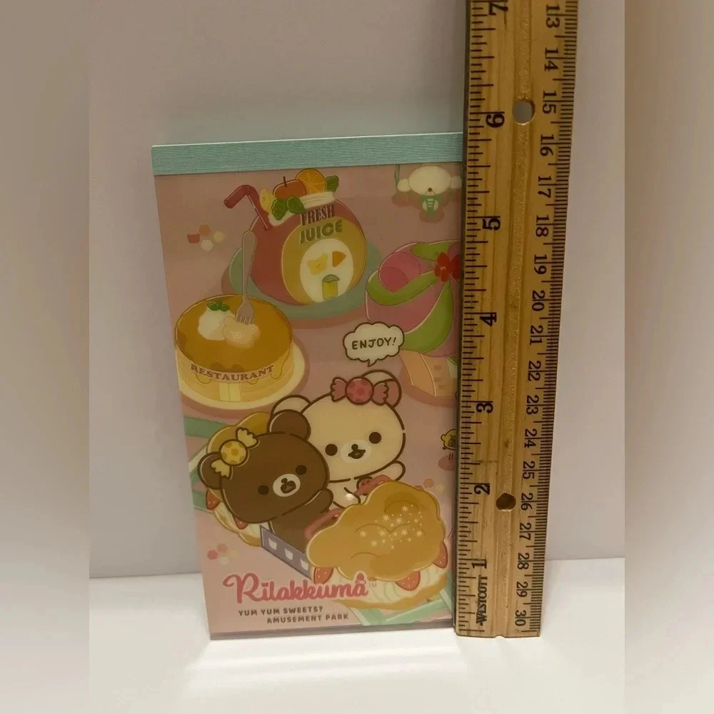 Rilakkuma Amusement Park Dessert Themed Memo Pad